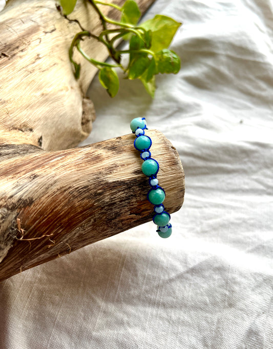 Samuel-Amazonite Healing Bracelet