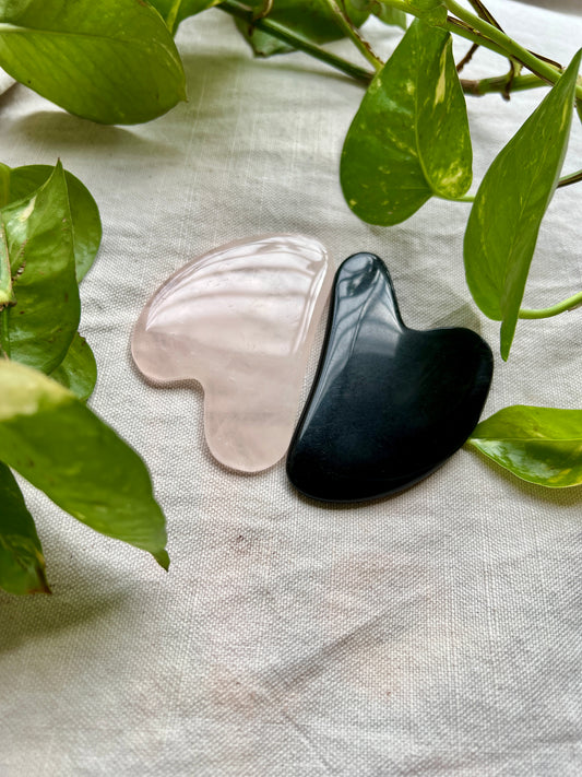 Natural Crystal Facial Tools for Lifting & Glow