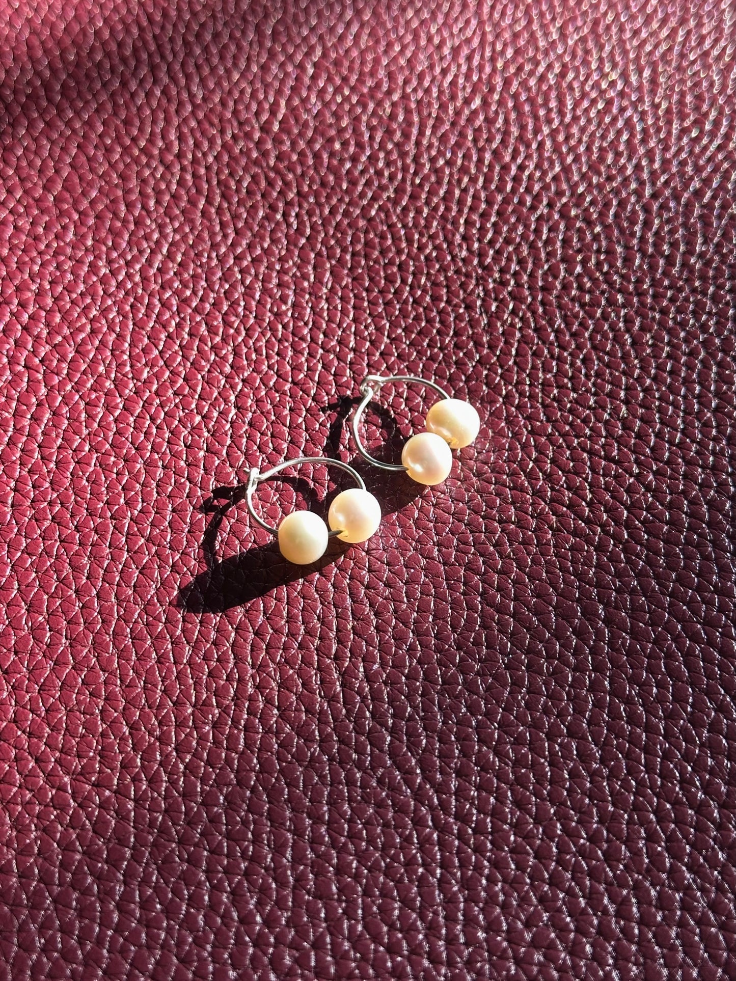 Jean Silver Hoops