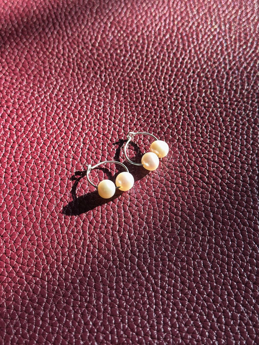 Jean Silver Hoops