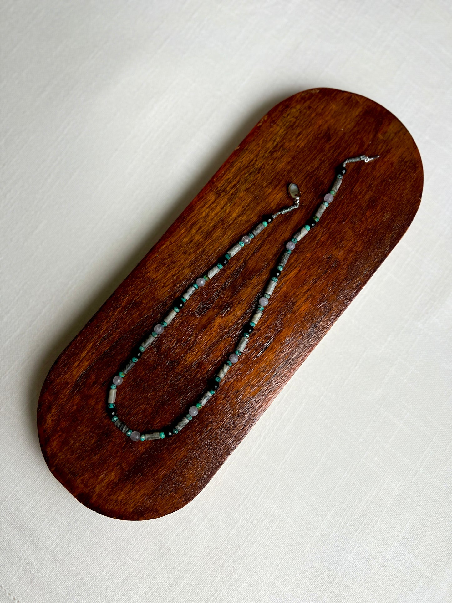 Eon- Map Jasper & Agate Necklace