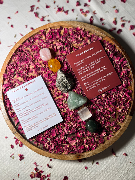 Abundance & Alignment  Crystal Kit
