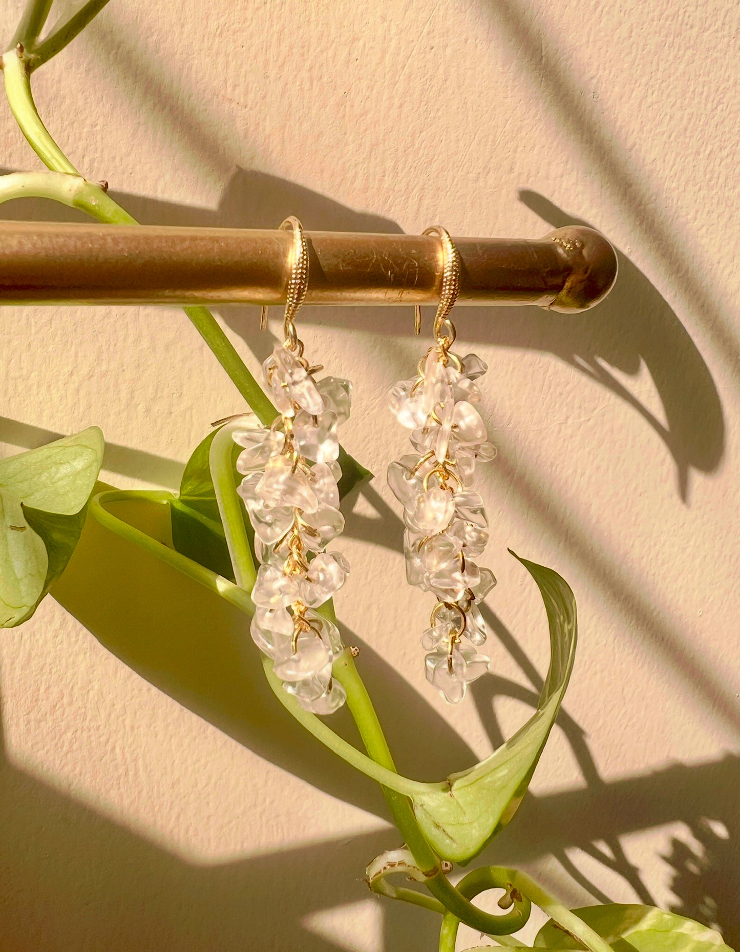 Jhilmil – Clear Quartz Dangles