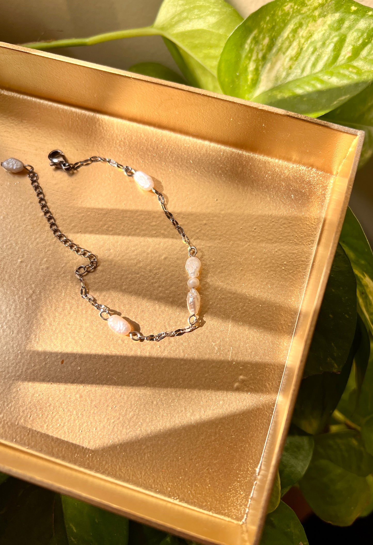 Lunar Whisper Pearl Bracelet (women’s)