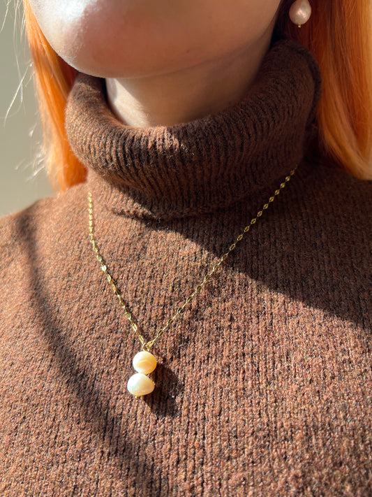 Marina: Pure Pearl Necklace