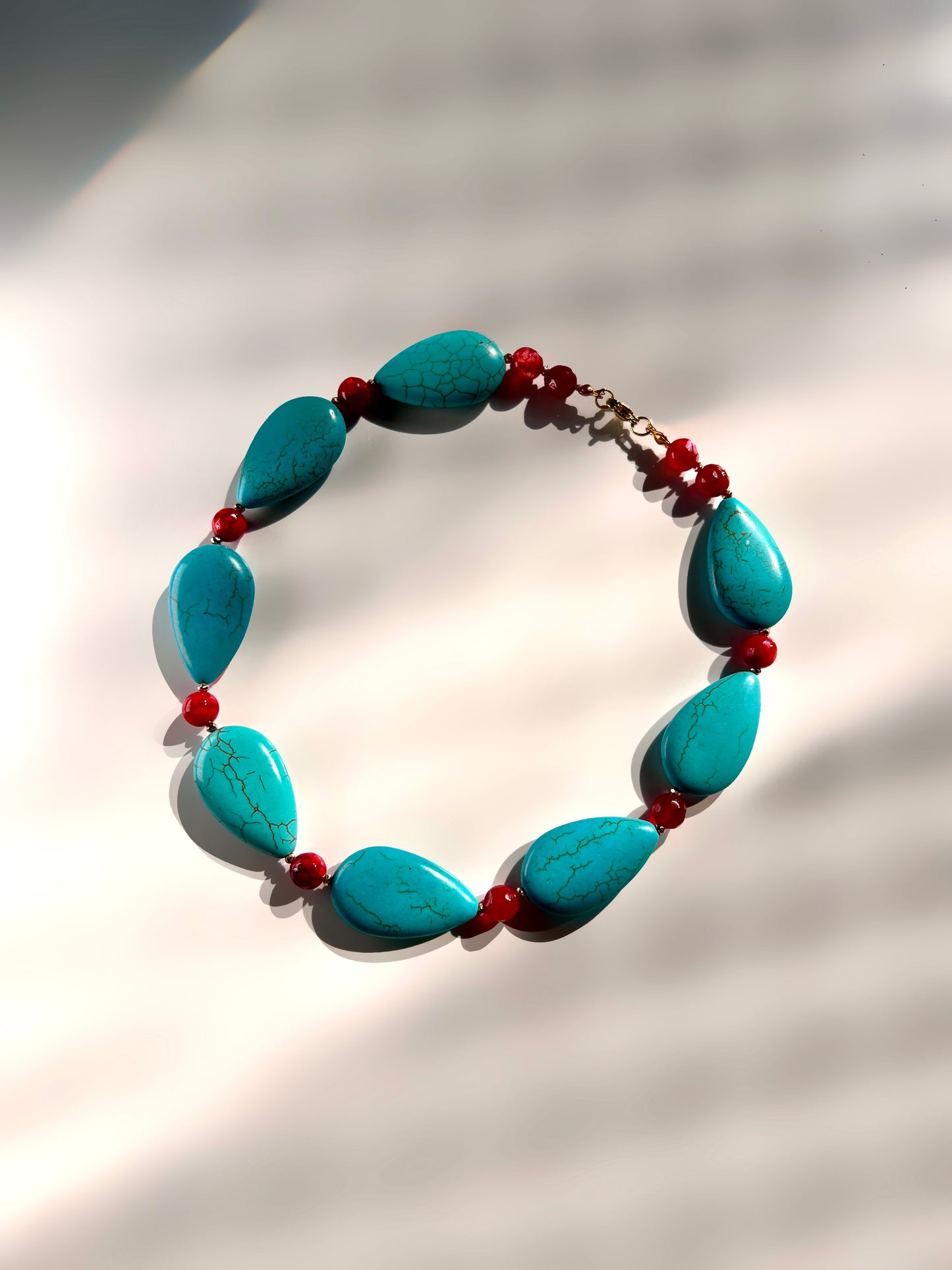 Mazrine Necklace: A Symphony of Turquoise