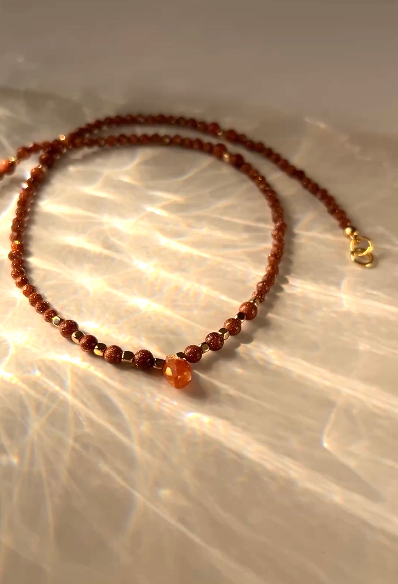 Shamsi Necklace: Radiate the Warmth of the Sun