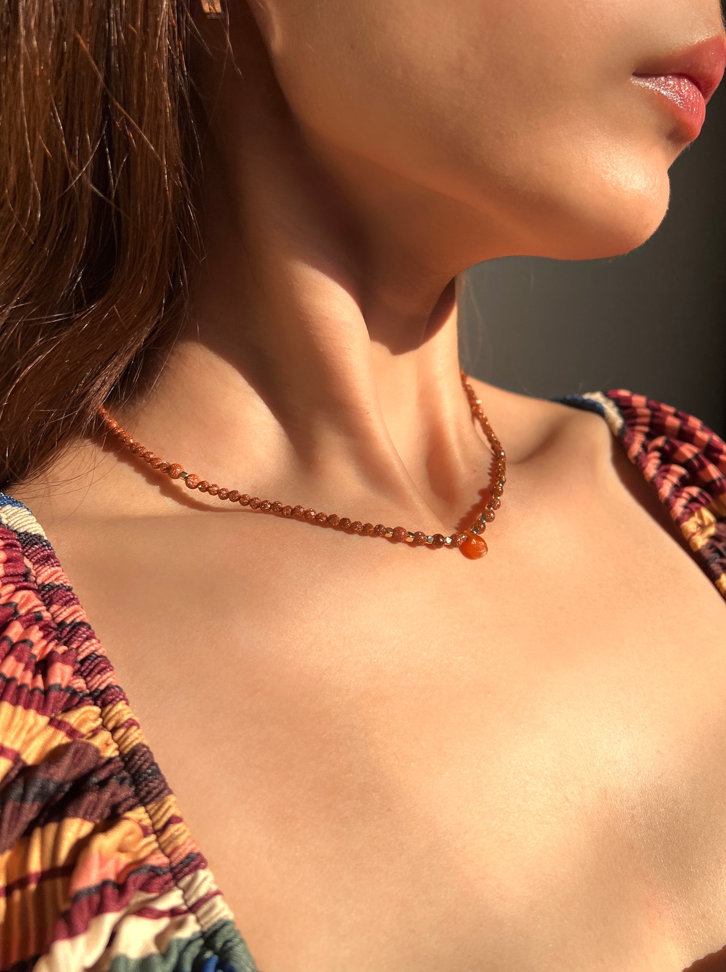 Shamsi Necklace: Radiate the Warmth of the Sun